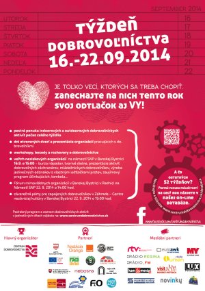 Týždeň dobrovoľníctva 2014